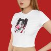 Hari Baby Tee – Bubblegum Chaos, Drip Included