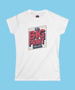 Big Print Signature Slim Fit Tee